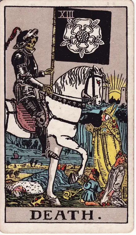 Death — Rider–Waite–Smith, 1909