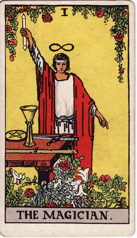 The Magician — Rider–Waite–Smith, 1909